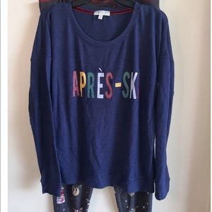 PJ Salvage Pajama Top Pants M